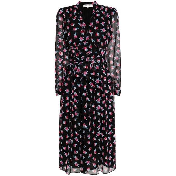 DVF Diane von Furstenberg Erica floral-print midi dress Size 0 - Picture 7 of 11